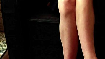 british student nurse with blue eyes tells you how to wank your cock and cum for her in cosplay