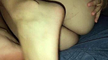 i try my sister-in-law's natural pussy