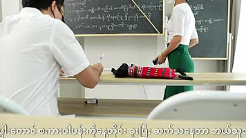 Teacher punishes student with spanking and sex