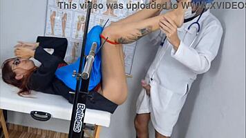 stepmom takes stepdaughter to kinky gynecologist appointment