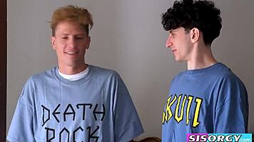 Stepbrothers Fuck Stepsisters Hard!