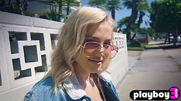 Big Tits Blonde Teen Poses and Exposes Natural Body!