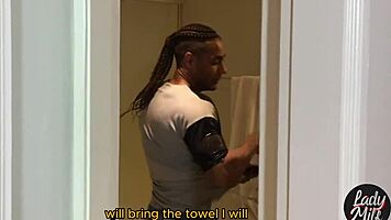 hot neighbor comes over for excuse