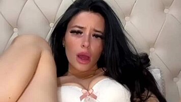 Horny British exchange student uses toys to fuck herself to orgasm in POV
