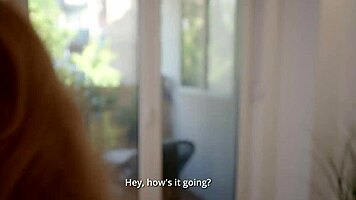 Cleaning with hot stepmother ended with hard sex in her pink tight pussy and huge facial