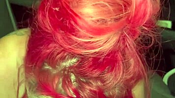 Real Redhead Hooker Gets Fucked Bareback And Lets Customer Cum In Her Pussy