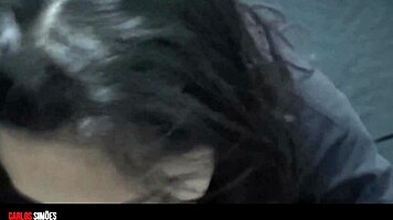 Hot brazilian babe with big ass fucking a well-endowed guy