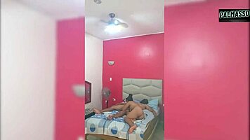 Pervertida Enmascarada Acepto Dejarse Follar Y Grabar Teniendo Sexo Sin Condón En Una Habitación De Hotel - Déjame Sacarte Toda La Corrida