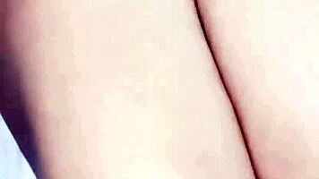 Follando con linda colegiala en miniskirt moaning