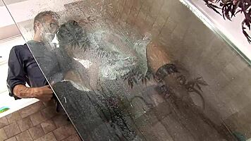 i get fucked in the shower with anal deepthroat and creampie