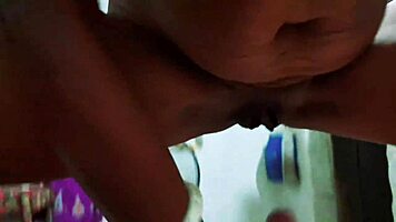 telugu hot girl romances boss in bathroom, clit teased 😍