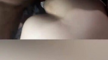 Pretty Babe Enjoys Riding Big Black Cock In Homemade Quickie, Getting Facial And Milking Huge Uncut Dick As Cuckold Watches