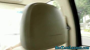 Watch these three blonde teens in a real lesbian threesome with oral and pov