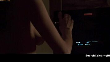 charlotte lewis topless in sketch artist 1993, giving a sexy blowjob.