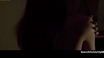 charlotte lewis topless in sketch artist 1993, giving a sexy blowjob.