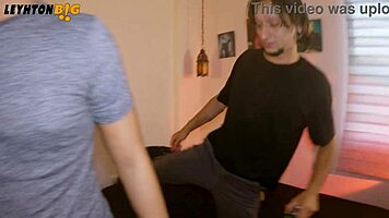 Group Fun with Seductive Petite Girls and Muscular Guys.