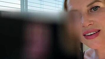 Sugarnadya, the pretty milf pornstar, evaluates male manhood with kinky homemade fetish.