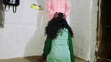 stepsister in costume fucks teacher after class gaping huge ass