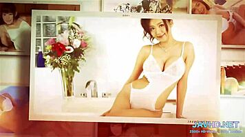 Japanese teen in student uniform cosplay compilation