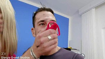 Vivian Lola Endures Rough 6on1 Interracial Gangbang With Deep Anal