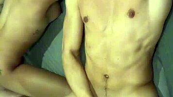 i join a hot quartet with two fiery latinas draining our balls in intense banging