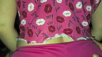 My stepdaughter cums visiting my room and on my cock while wife travels!