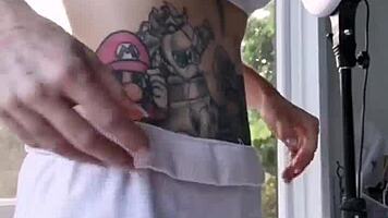 melody radford tries micro bikini