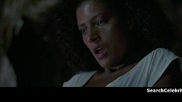 Cathy Tyson Gives Blowjob In Retro Scene