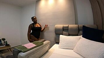 Big Tits Stepsister Invites Touching for Submissive Teasing