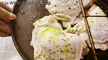 young 18+ flashing anal in homemade fitness video