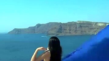 Glamour latina model fucks photographer after photoshoot in greece, so sexy.