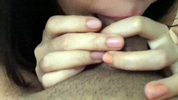 Natural Big Boobs Myanmar Girl Kisses Dick And Tries Boobjob