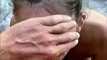 Risky Beach Blowjob With Sloppy Teen 18+ Model In Pov Backstage