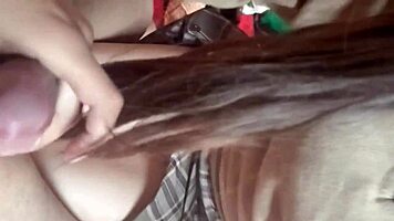 Stepbrother Cums Inside Shy Stepsister At School