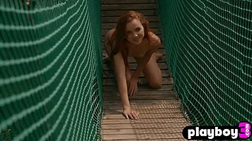 Petite Teen Kate Great Boldly Shows Perfect Body in Outdoor Posing