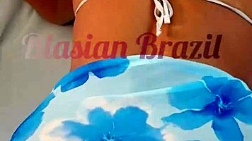 lina nakamura twerks on john coffee's monster cock to brazilian funk