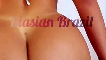 lina nakamura twerks on john coffee's monster cock to brazilian funk