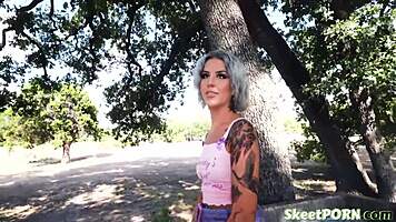 Director Fucking Shy Teen 18+ Pornstar Luna Legend Deepthroat in Church