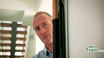 Hey, Check Out This Horny Activity With a Blonde Step Daughter in a Swimsuit, Involving Her Uncle and Friends!