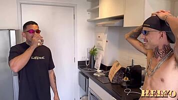 Teen Blowjob from Sexy European Babe to Delivery Guy