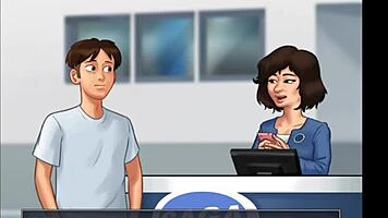 Stepmom and stepsis with huge boobs get fucked hard