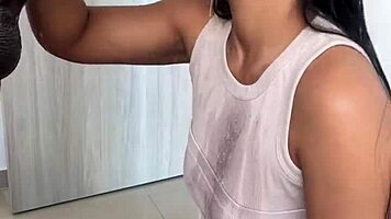 linda morena satisfies bbc desire with cum in mouth 😋