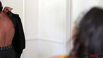 lonely stepdaughter touches stepdad inappropriately