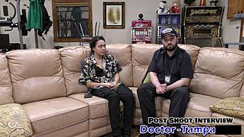 dr tampa checks mara luv at university entrance 😏