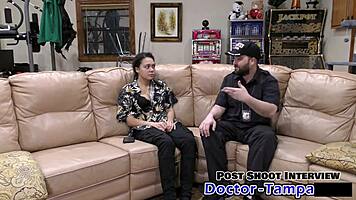 dr tampa checks mara luv at university entrance 😏