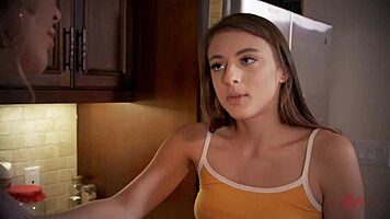 AllHerLuv com - Forever Young 18+ Pt 4 - Teaser Dana DeArmond Gia Derza with Lesbian Scissoring and Orgasm