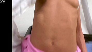 Taylor Rain Sexy Petite 18+ Skinny Perfect Body Fucked By Big Cock And Gets Cum Facial Reward