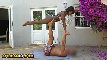 perfect tits ebony gf smashed pov in hot outdoor pool sex