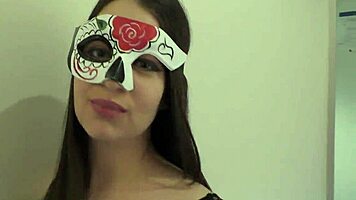 I'm Angelina Brill, the masked teen taking on this huge BBC for some intense 1 on 1 action.