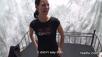 Exceptional Czech Teen Gets Seduced In Shopping Centre And Drilled Pov